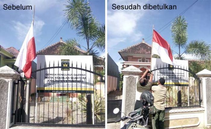 PKS Jatim Tegur PKS Situbondo Terkait Insiden Bendera Terbalik PKS Jatim Tegur PKS Situbondo Terkait Insiden Bendera Terbalik