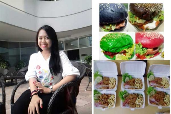 ​Bikin Burger Aneka Warna, Mahasiswa Unesa Raih Ratusan Ribu per Hari