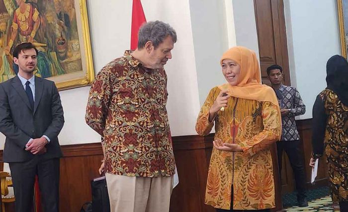 Gubernur Jatim Terima Kunjungan Dubes Swedia, Bahas Penguatan-Perluasan Kerja Sama