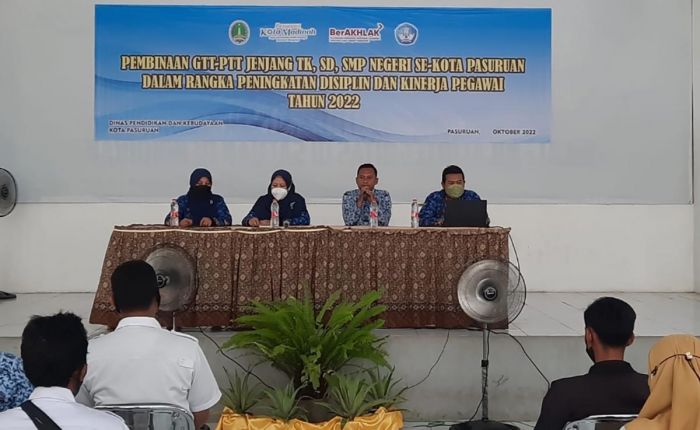 Dispendikbud Kota Pasuruan Gencar Gelar Kegiatan Pengembangan Tenaga Kependidikan dan Pendidikan Dispendikbud Kota Pasuruan Gencar Gelar Kegiatan Pengembangan Tenaga Kependidikan dan Pendidikan