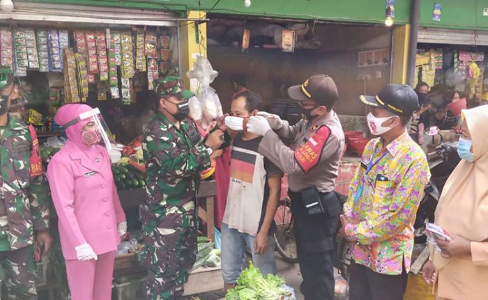 Forkopimka se-Sidoarjo Serentak Blusukan Gelorakan Jatim Bermasker