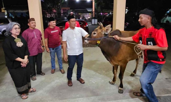 Rayakan Idul Adha 1444 H, Indah Kurnia Bagikan Puluhan Kambing dan Sapi Rayakan Idul Adha 1444 H, Indah Kurnia Bagikan Puluhan Kambing dan Sapi