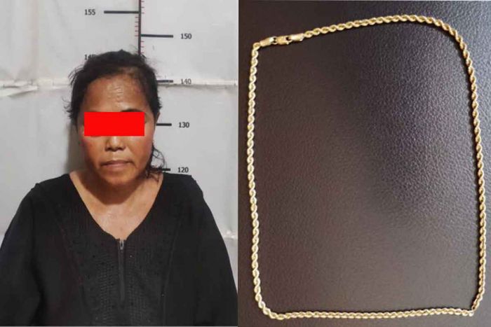 Modus Ziarah ke Sunan Ampel, Emak-emak di Surabaya Nekat Jambret Kalung Emas Modus Ziarah ke Sunan Ampel, Emak-emak di Surabaya Nekat Jambret Kalung Emas