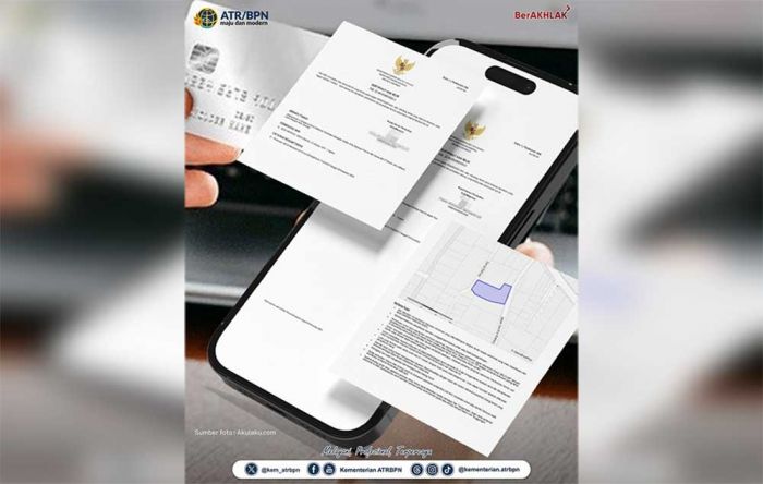 Selama 2024, Hak Tanggungan Jadi Salah Satu Layanan yang Paling Banyak Diakses di Kementerian ATR Selama 2024, Hak Tanggungan Jadi Salah Satu Layanan yang Paling Banyak Diakses di Kementerian ATR