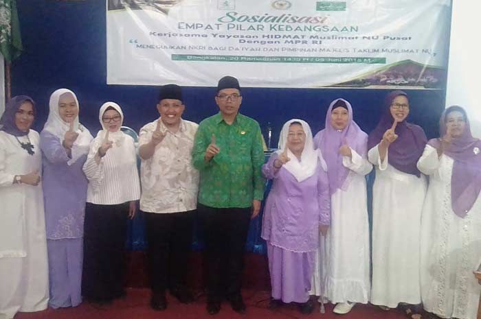 Tangkal Paham Radikal, Yayasan Hidmat Muslimat NU Pusat Gelar Sosialisasi Empat Pilar Kebangsaan Tangkal Paham Radikal, Yayasan Hidmat Muslimat NU Pusat Gelar Sosialisasi Empat Pilar Kebangsaan
