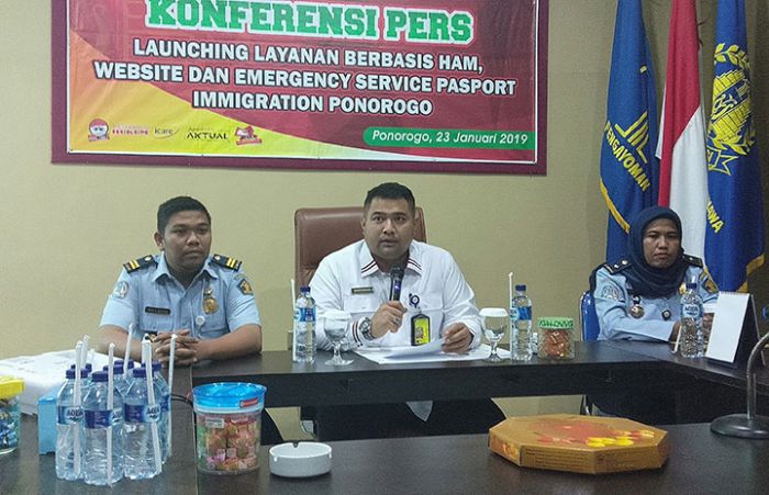 Kantor Imigrasi Ponorogo Launching Layanan Berbasis HAM