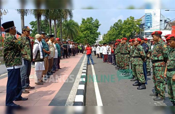 Gabungan Ormas Islam Kembali Berunjuk Rasa, Tuntut Pemkot Blitar Tutup Seluruh Rumah Karaoke