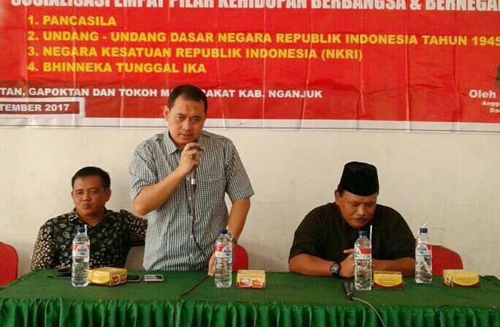 Sosialisasi 4 Pilar Kebangsaan di Desa Gejagan, Loceret Sosialisasi 4 Pilar Kebangsaan di Desa Gejagan, Loceret