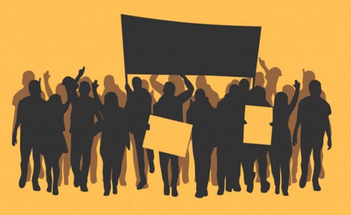 Aliansi Jember Menggugat Kembali Gelar Demo Tolak Omnibus Law UU Cipta Kerja Aliansi Jember Menggugat Kembali Gelar Demo Tolak Omnibus Law UU Cipta Kerja