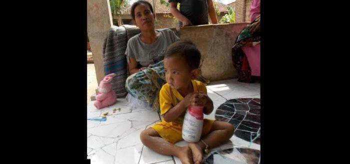 Balita di Probolinggo Gemar Makan Bedak dan Pasir