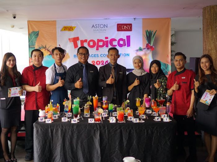 Aston Madiun Gelar Tropical Beverage Competition 2026, Puluhan Peserta Adu Kreasi