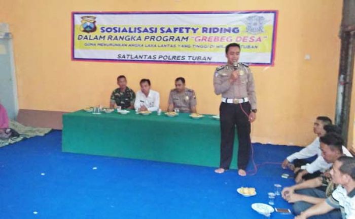 Grebek Desa untuk Menekan Angka Kecelakaan Lalu Lintas di Tuban Grebek Desa untuk Menekan Angka Kecelakaan Lalu Lintas di Tuban