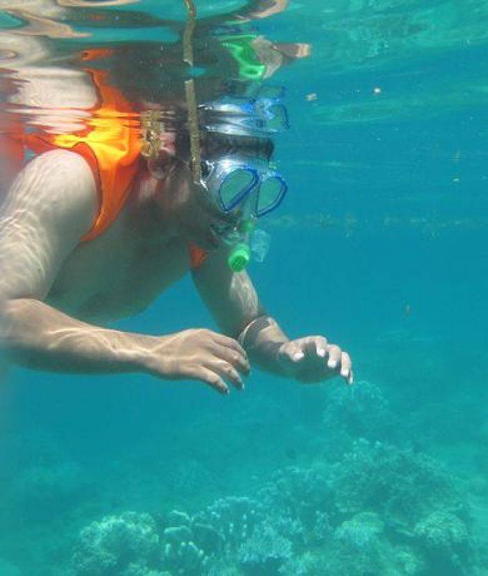  Indahnya Snorkling di Pulau Gili Bawean, Gresik 