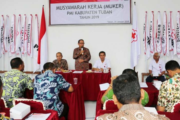 PMI Tuban Gelar Musker 2019, Wabup Minta Anggota Pahami Mitigasi Bencana PMI Tuban Gelar Musker 2019, Wabup Minta Anggota Pahami Mitigasi Bencana