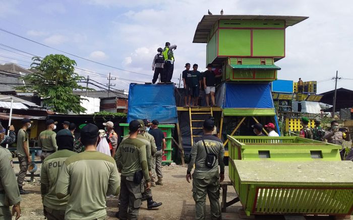 Arena Judi Merpati Terbesar di Surabaya Akhirnya Luluh Lantak, Pagupon-Pagupon Dirobohkan Arena Judi Merpati Terbesar di Surabaya Akhirnya Luluh Lantak, Pagupon-Pagupon Dirobohkan