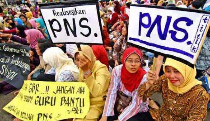 Batal jadi CPNS, 1.766 Honorer K2 Sumenep Berencana Demo Istana Presiden Batal jadi CPNS, 1.766 Honorer K2 Sumenep Berencana Demo Istana Presiden
