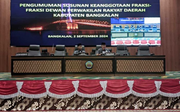 Ini Susunan Delapan Fraksi DPRD Bangkalan Periode 2024-2029 Ini Susunan Delapan Fraksi DPRD Bangkalan Periode 2024-2029