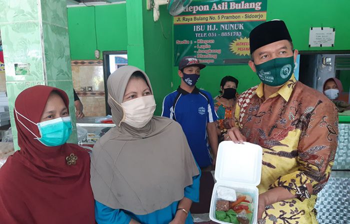BHS-Taufiq Bakal Jadikan Klepon Menu Wajib Suguhan Menjamu Tamu Sidoarjo BHS-Taufiq Bakal Jadikan Klepon Menu Wajib Suguhan Menjamu Tamu Sidoarjo