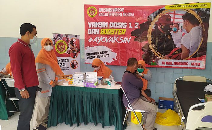 Binda Jatim Gelar Vaksinasi Covid-19 Bersama 7 Puskesmas di Jombang