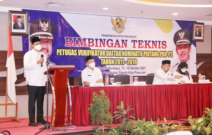 Wali Kota Gus Ipul Buka Bimtek Petugas Verifikator Daftar Nominatif Piutang PBB-P2 Tahun 2011-2019 Wali Kota Gus Ipul Buka Bimtek Petugas Verifikator Daftar Nominatif Piutang PBB-P2 Tahun 2011-2019