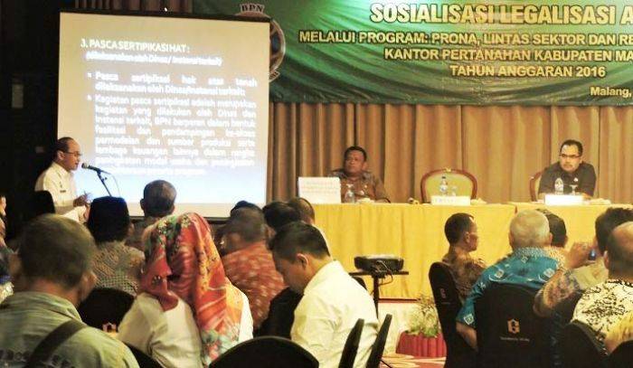 BPN Kabupaten Malang Sosialisasikan Prona 2016 BPN Kabupaten Malang Sosialisasikan Prona 2016