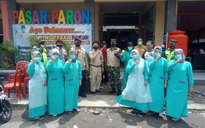 ​Pasar Paron Ditutup Sepekan Pasca 8 Pedagang Terpapar Covid-19