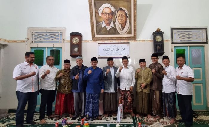 Sowan ke Ponpes Denanyar Jombang, Gus Salam Minta Presiden PKS Terus Jaga Silaturahim