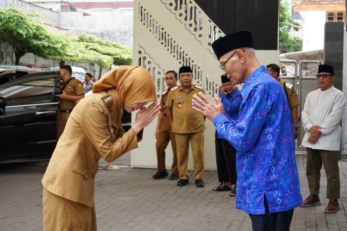 Wali dan Wawali Kota Kediri Perkuat Sinergi dengan Pesantren Pascalebaran