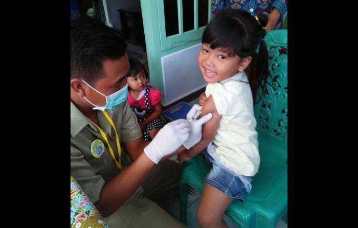 Dinkes Pasuruan Targetkan Imunisasi Rubella dan Campak terhadap 359.447 Anak