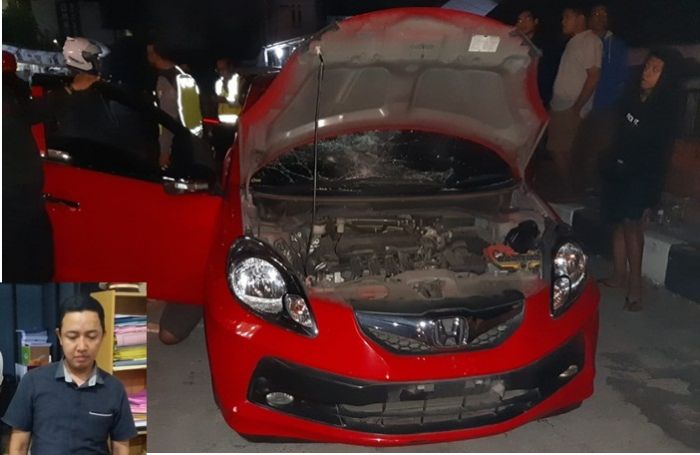 Tabrak Lari, Mobil Brio Dimassa dari Bundaran TPI Hingga Aloha Tabrak Lari, Mobil Brio Dimassa dari Bundaran TPI Hingga Aloha
