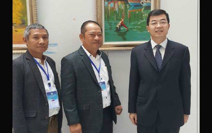 Sidoarjo Unjuk Potensi Kota Melalui Pameran Lukisan di Kota Jinan China Sidoarjo Unjuk Potensi Kota Melalui Pameran Lukisan di Kota Jinan China