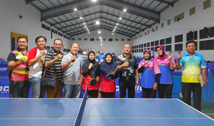 Ganda Putri Tenis Meja Jatim Gondol Emas Pornas Korpri XV