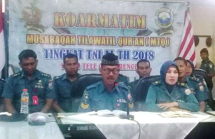 Koarmatim Sabet Juara 3 Lomba MTQ Tingkat TNI AL 2018 Koarmatim Sabet Juara 3 Lomba MTQ Tingkat TNI AL 2018