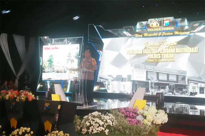 Polres Tuban Resmikan Sistem Pelayanan Masyarakat Terpadu Polres Tuban Resmikan Sistem Pelayanan Masyarakat Terpadu