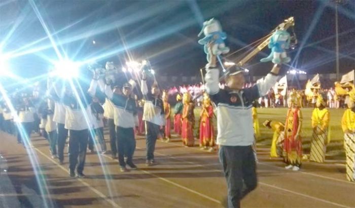 Porprov Jatim VI 2019 Resmi Dibuka, Khofifah: Atlet Harus Go Internasional Porprov Jatim VI 2019 Resmi Dibuka, Khofifah: Atlet Harus Go Internasional