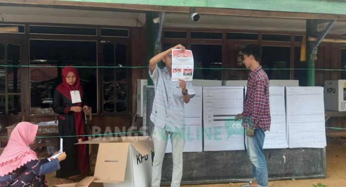 TPS 15 Desa Bayoning Laok Bangkalan Gelar Coblosan Ulang TPS 15 Desa Bayoning Laok Bangkalan Gelar Coblosan Ulang