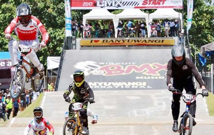 Dispora Banyuwangi Gelar Kompetisi BMX Internasional Dispora Banyuwangi Gelar Kompetisi BMX Internasional