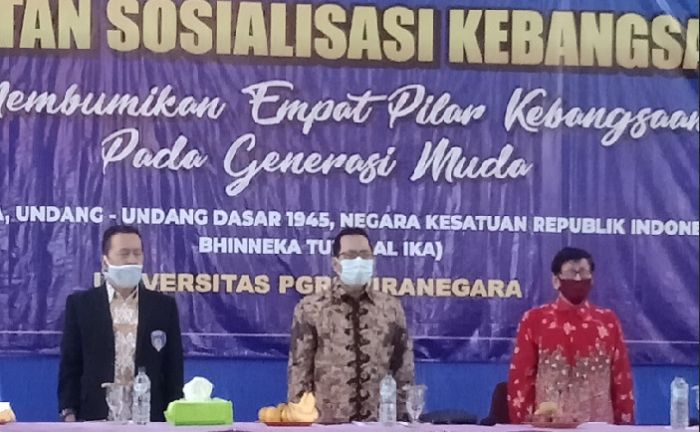 Empat Pilar Kebangsaan Menjadi Benteng Pertahanan Negara Empat Pilar Kebangsaan Menjadi Benteng Pertahanan Negara