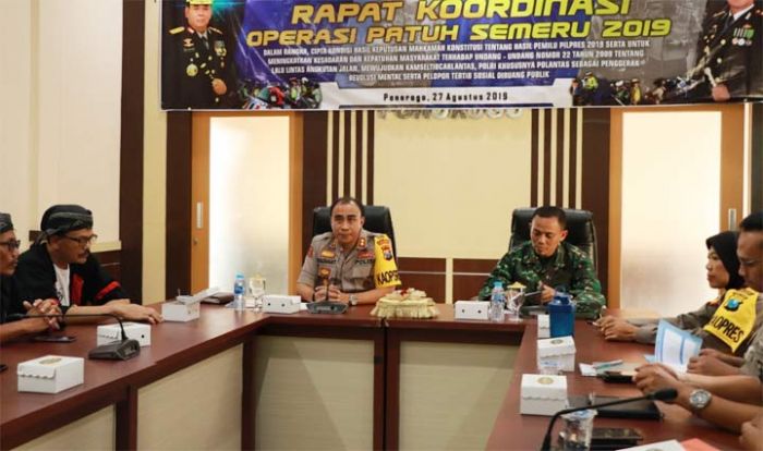 Mulai Hari ini Polres Ponorogo Gelar Ops Patuh Semeru 2019, Ini 8 Sasaran Pelanggaran Prioritas Mulai Hari ini Polres Ponorogo Gelar Ops Patuh Semeru 2019, Ini 8 Sasaran Pelanggaran Prioritas