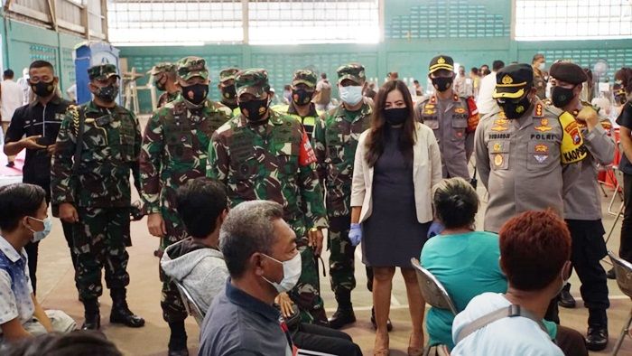 Tiga Pilar di Sidoarjo Masif Edukasi Prokes, Kesadaran Masyarakat Makin Meningkat