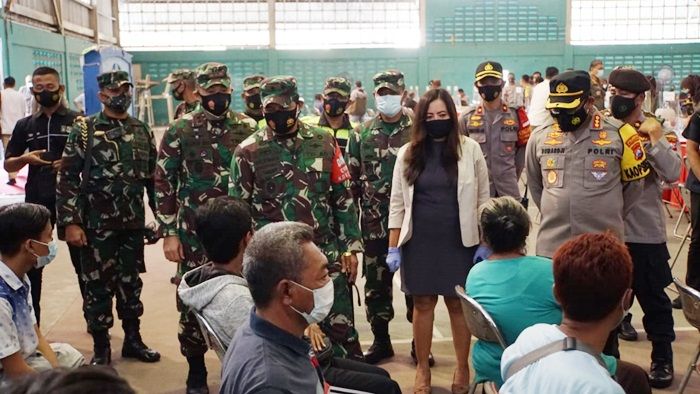 ​Tiga Pilar di Sidoarjo Masif Edukasi Prokes, Kesadaran Masyarakat Makin Meningkat