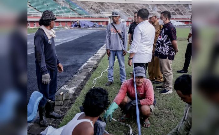 Dikebut, Kepala DPRKPCK Jember Pastikan Pengerjaan JSG Rampung Sebelum Perhelatan Porprov