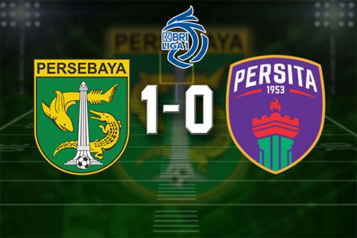 Hasil Persebaya Surabaya vs Persita Tangerang: Gol Tunggal Yamamoto Bawa Bajul Ijo Raih 3 Poin Hasil Persebaya Surabaya vs Persita Tangerang: Gol Tunggal Yamamoto Bawa Bajul Ijo Raih 3 Poin