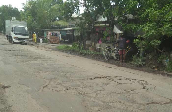 ​Perbaikan Jalan Harun Thohir Gresik Masih Digantung