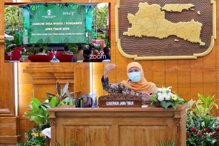 Sinergi BUMDes-Desa Wisata, Gubernur Khofifah Ajak Pengelola dan Pokdarwis Maksimalkan Potensi UMKM Sinergi BUMDes-Desa Wisata, Gubernur Khofifah Ajak Pengelola dan Pokdarwis Maksimalkan Potensi UMKM