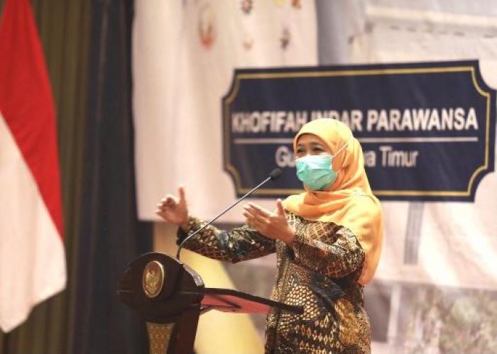 ​Soal Broker Dana Hibah, Khofifah: Laporkan Detail, Jangan Surat Kaleng, Saya Jaga Privasi Jenengan