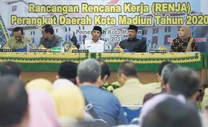 ​Bahas Renja 2020, Wali Kota Madiun Imbau OPD Optimalkan Kinerja