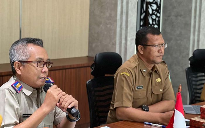 Kepala Kantah Kabupaten Pasuruan Ikuti Rakor Forum Penataan Ruang Peninjauan RTRW