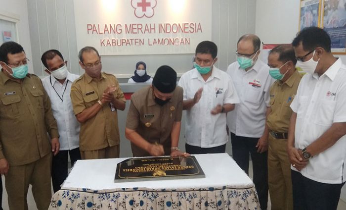 Resmikan Gedung PMI, Bupati Fadeli Targetkan 20 Ribu Kantong Darah per Tahun Resmikan Gedung PMI, Bupati Fadeli Targetkan 20 Ribu Kantong Darah per Tahun
