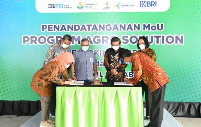 Petrokimia Gresik Gandeng BRI Surabaya Sukseskan Program Agro Solution